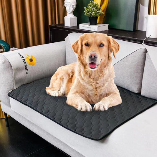 Reusable Waterproof Puppy Training Mat - Absorbent Anti-Slip Pee Pad