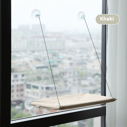 Cat Window Hammock with Strong Suction Cups ¨C Sun Hanging Perch for Indoor Cats