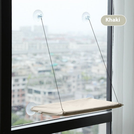 Cat Window Hammock with Strong Suction Cups ¨C Sun Hanging Perch for Indoor Cats