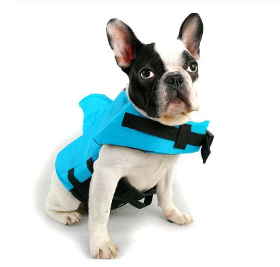 Shark Fin Dog Life Jacket - Summer Swim Vest for Dogs