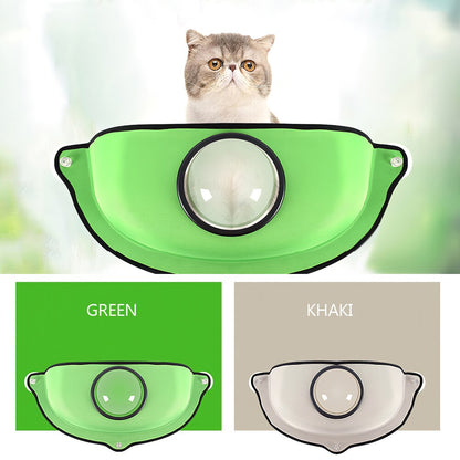 Pet Window Sill Cat Hammock ¨C Suction Cup Mountable Cat Bed for Indoor Cats