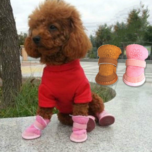 Dog Snow Boots ¨C Waterproof Winter Boots for Dogs, Anti-Slip & Paw Protection