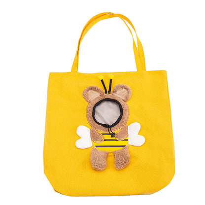 Portable Breathable Pet Carrier Bag for Cats & Small Dogs
