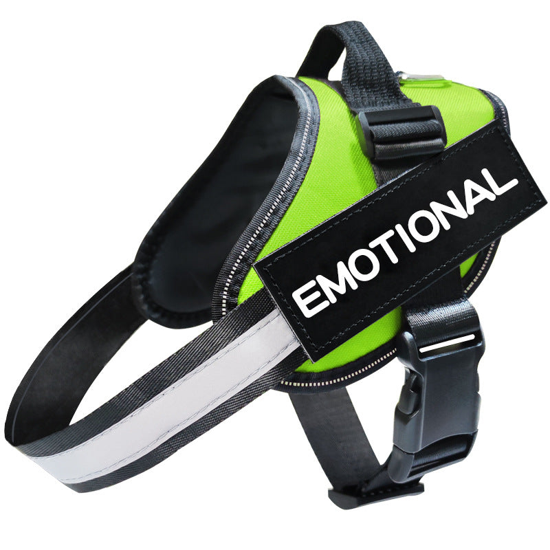 Reflective Dog Leash & Harness Set | Adjustable, No-Pull Dog Walking Gear