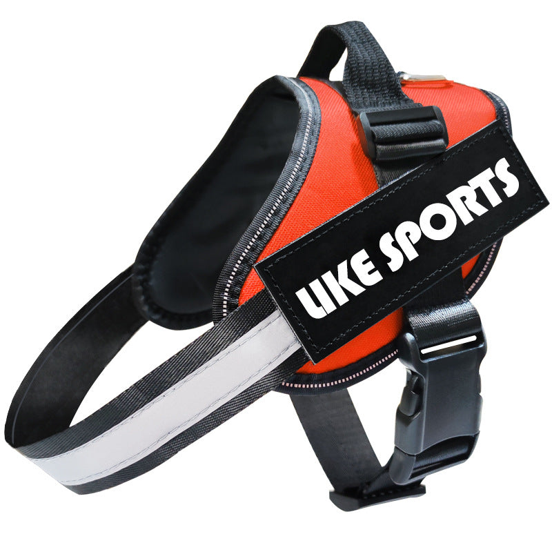Reflective Dog Leash & Harness Set | Adjustable, No-Pull Dog Walking Gear