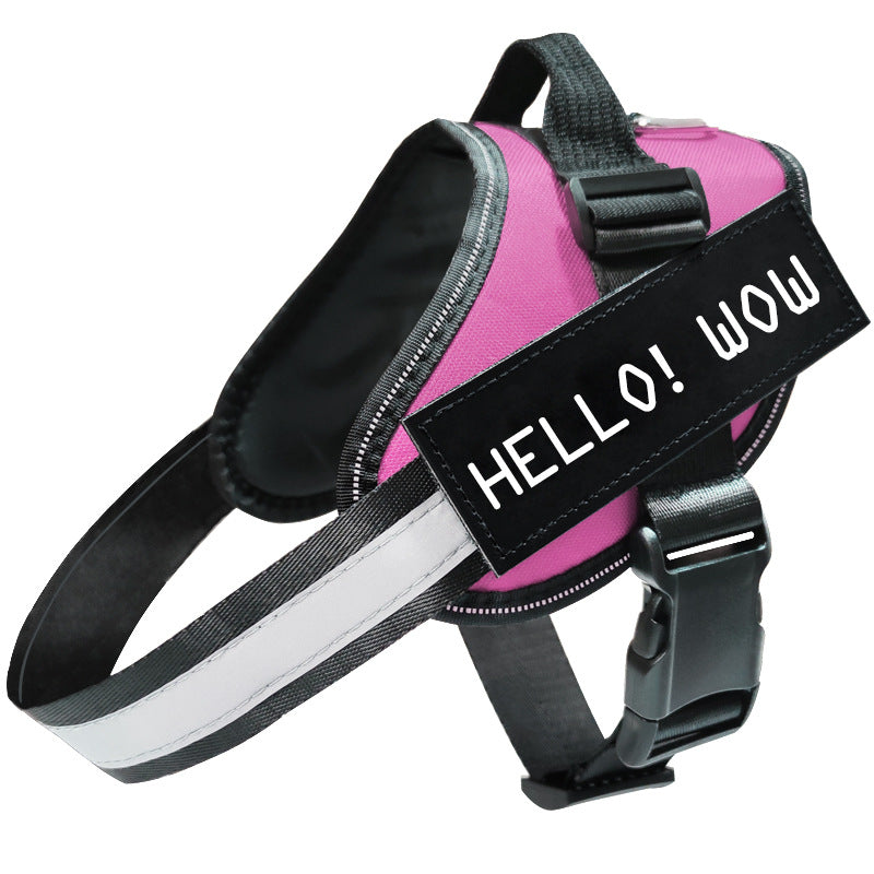 Reflective Dog Leash & Harness Set | Adjustable, No-Pull Dog Walking Gear