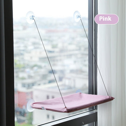 Cat Window Hammock with Strong Suction Cups ¨C Sun Hanging Perch for Indoor Cats
