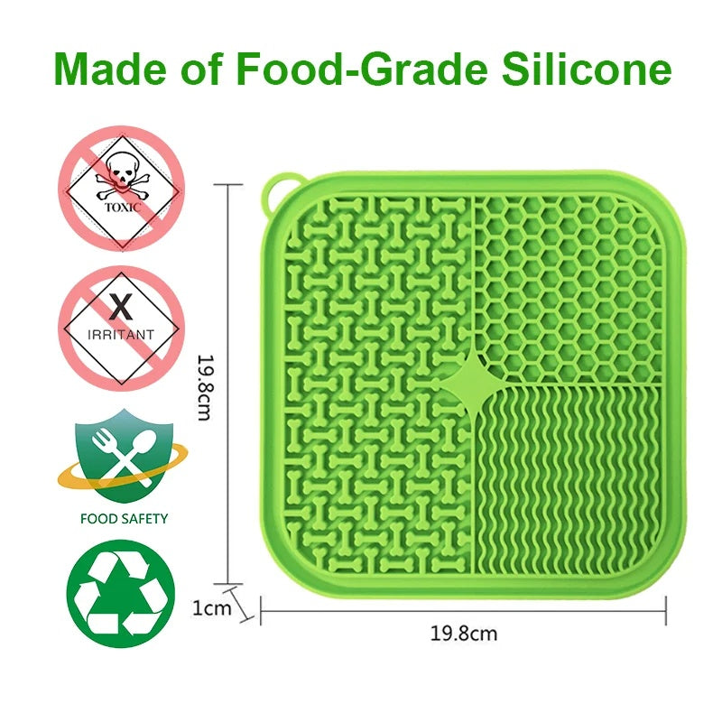 Dog Licking Mat ¨C Suction Slow Feeder for Anxiety Relief