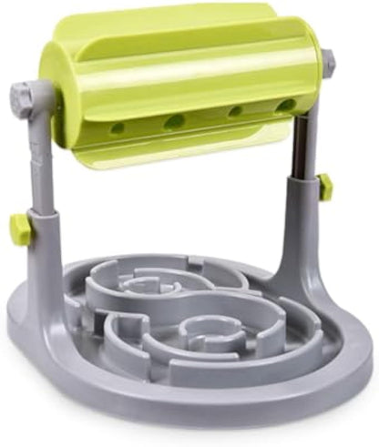 Interactive Slow Feeder Puzzle Bowl for Dogs & Cats
