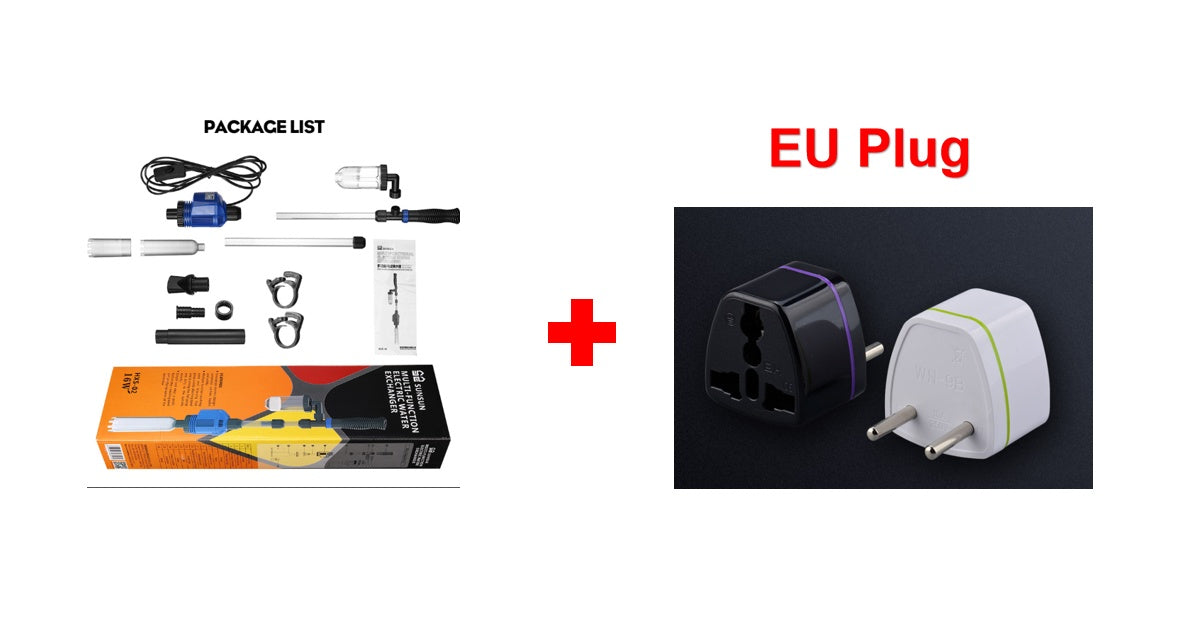 Electric Aquarium Gravel Cleaner - Automatic Water Change & Siphon Vacuum