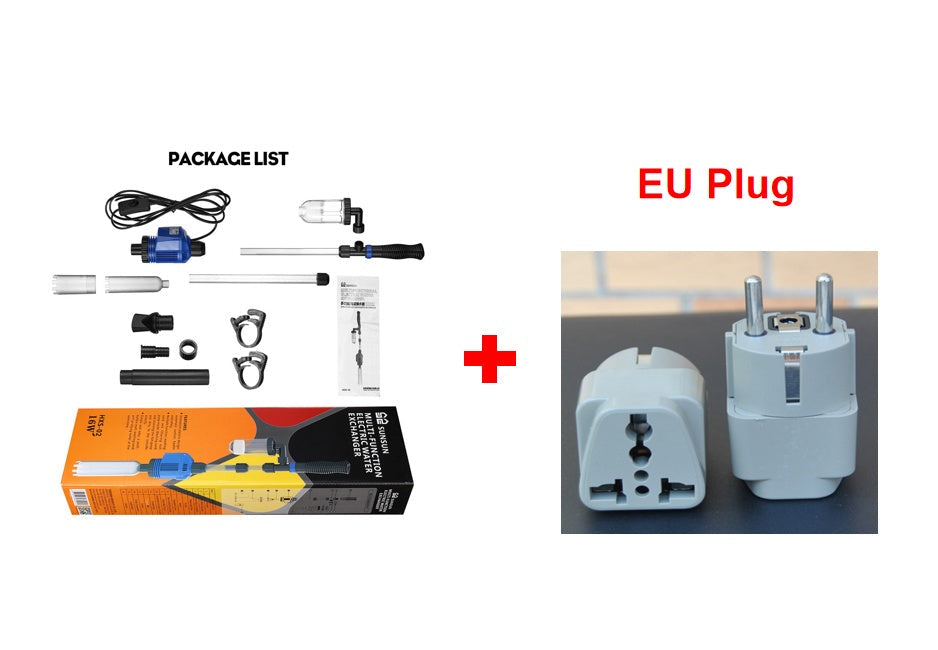 Electric Aquarium Gravel Cleaner - Automatic Water Change & Siphon Vacuum