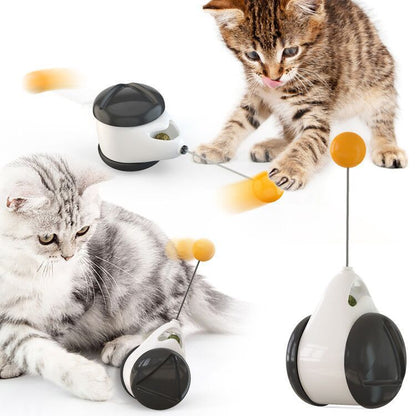 Electric Lifting Motion Cat Toy - Automatic Interactive Teaser