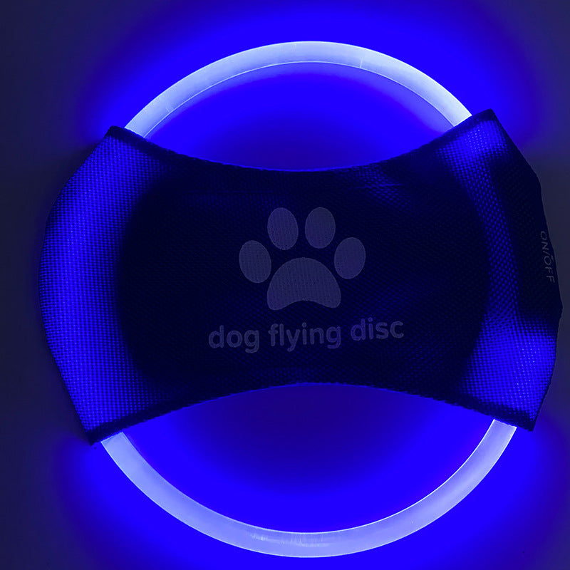 LED Light-Up Dog Flying Disc ¨C Interactive Training & Play Toy for Dogs