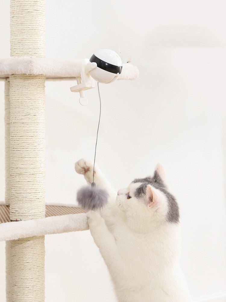 Electric Lifting Motion Cat Toy - Automatic Interactive Teaser
