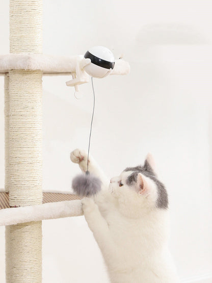 Electric Lifting Motion Cat Toy - Automatic Interactive Teaser