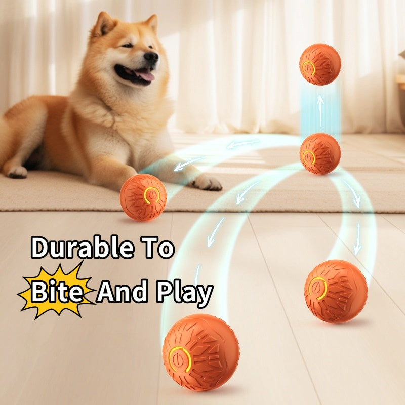 Automatic Luminous Jumping Ball Dog Toy