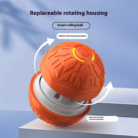 Automatic Luminous Jumping Ball Dog Toy