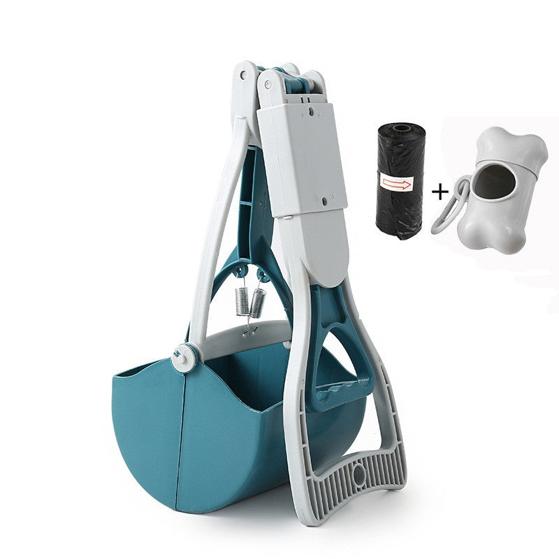 Portable Dog Poop Picker ¨C One-Handed Pooper Scooper for Walking & Outdoor Use