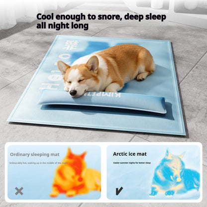 Cooling Mat for Dogs - Quick-Cooling Gel Pet Pad for Summer Comfort