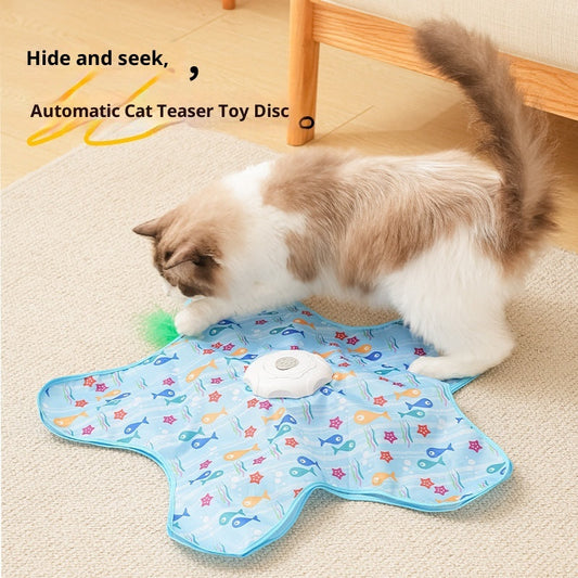 Smart Interactive Cat Toy ¨C Electric Hunting Toy for Indoor Cats | Stress & Boredom Relief