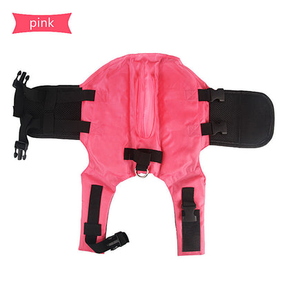 Shark Fin Dog Life Jacket - Summer Swim Vest for Dogs