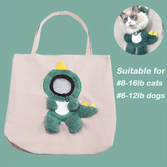 Portable Breathable Pet Carrier Bag for Cats & Small Dogs