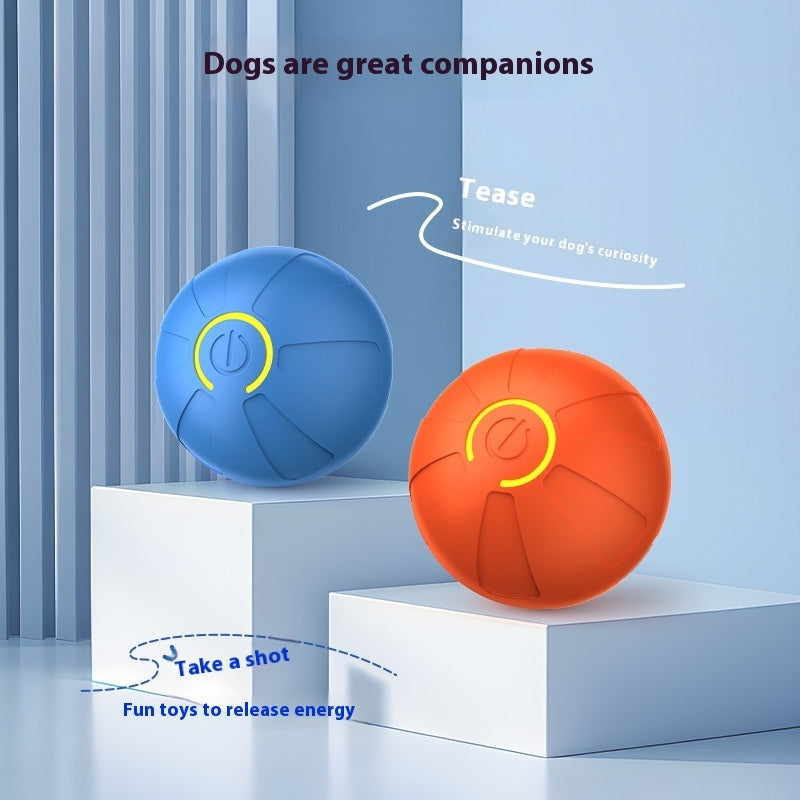 Automatic Luminous Jumping Ball Dog Toy