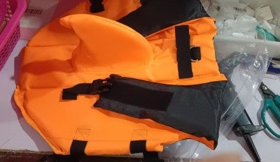 Shark Fin Dog Life Jacket - Summer Swim Vest for Dogs
