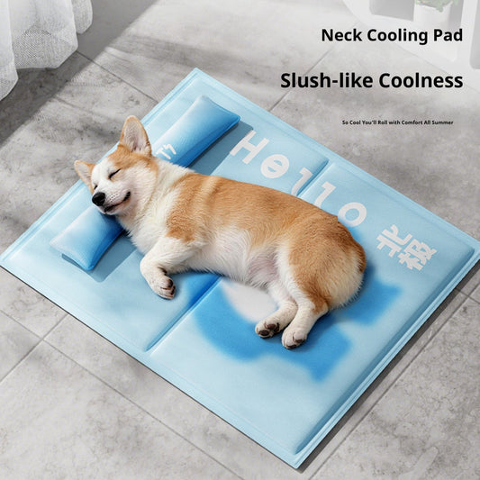 Cooling Mat for Dogs - Quick-Cooling Gel Pet Pad for Summer Comfort