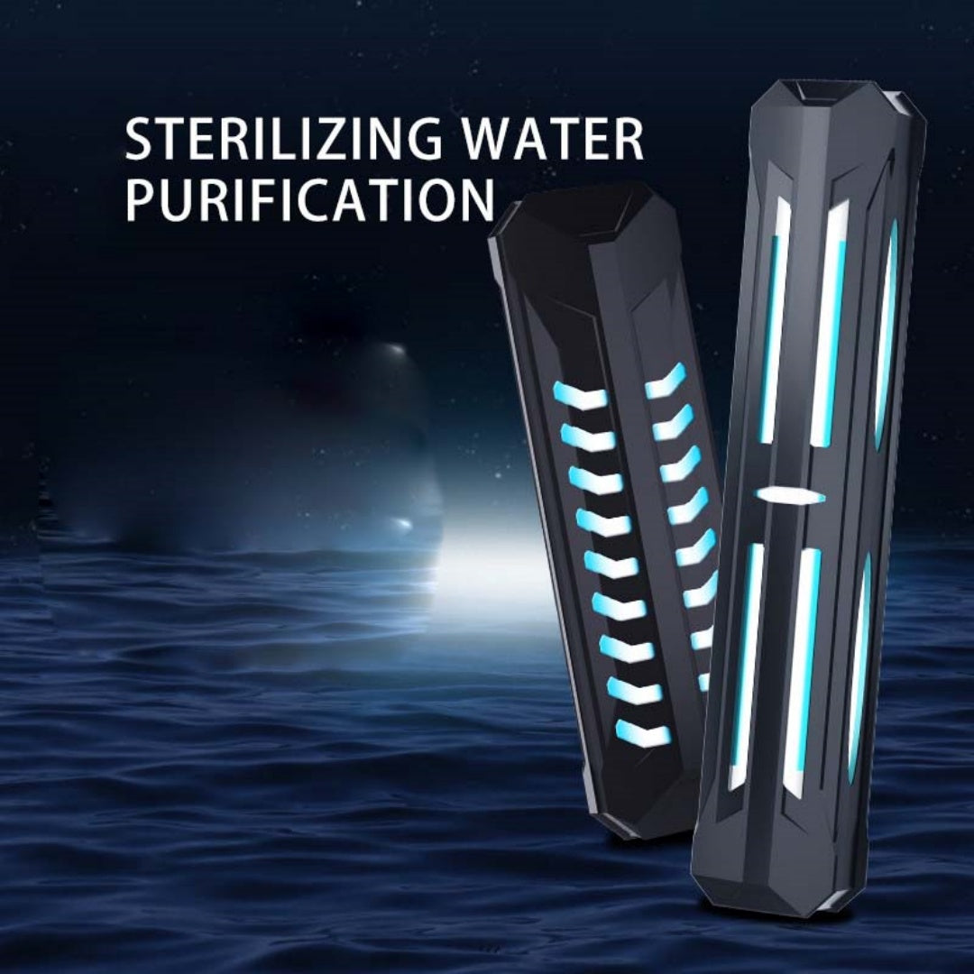 Aquarium UV Sterilizer Lamp - Timed Fish Tank Water Clarifier
