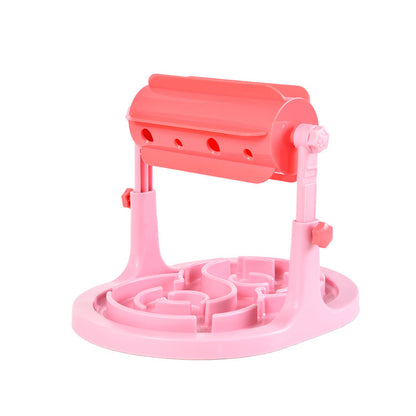 Interactive Slow Feeder Puzzle Bowl for Dogs & Cats