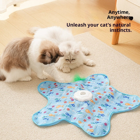 Smart Interactive Cat Toy ¨C Electric Hunting Toy for Indoor Cats | Stress & Boredom Relief