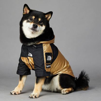 Large Dog Raincoat ¨C Waterproof Windproof Pet Jacket