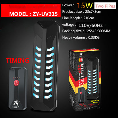 Aquarium UV Sterilizer Lamp - Timed Fish Tank Water Clarifier